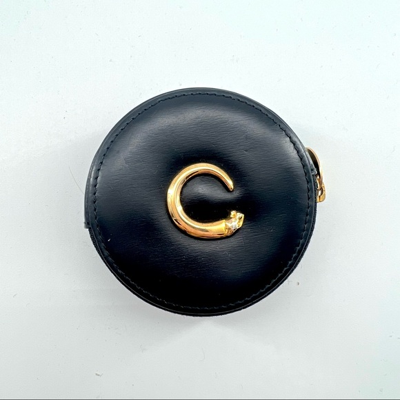 (with box!) Iconic Panthère de Cartier Coin Purse - Picture 4 of 11